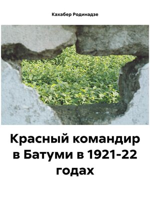 cover image of Красный командир в Батуми в 1921-22 годах